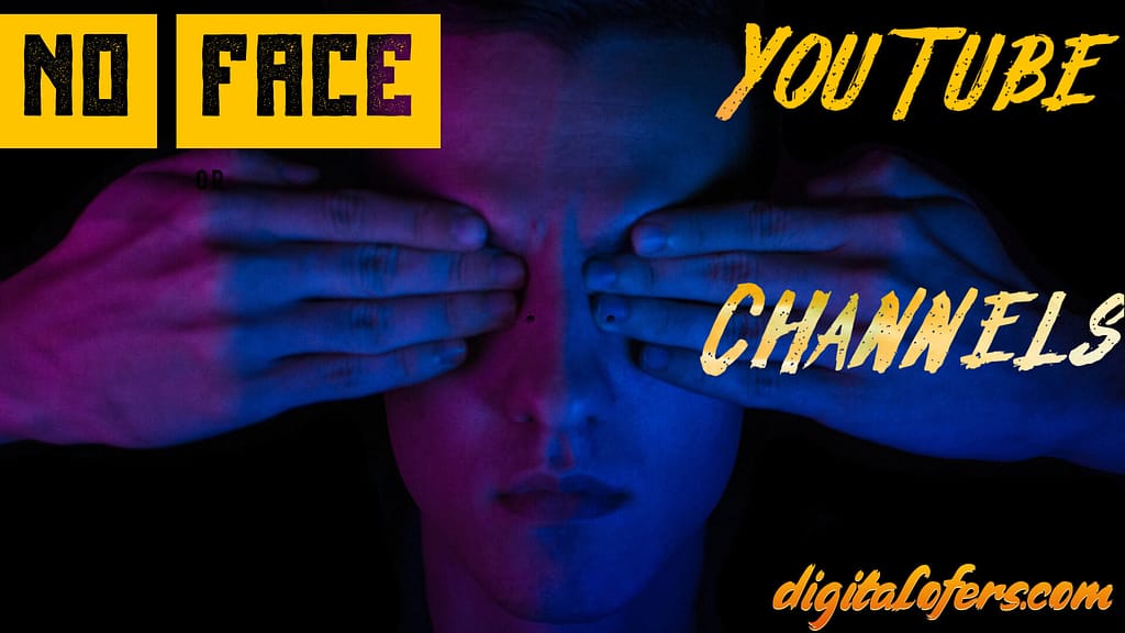 No face no voice YouTuber