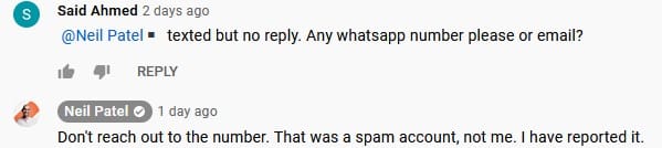 Bot commenting